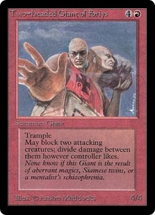 Two-Headed Giant of Foriys Beta